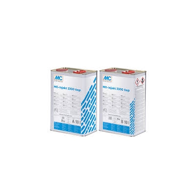 MC-Injekt 2300 top - Żywica iniekcyjna do elastycznego uszczelnienia betonu, muru i gruntu budowlanego